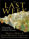 The Last Week By Marcus J. Borg